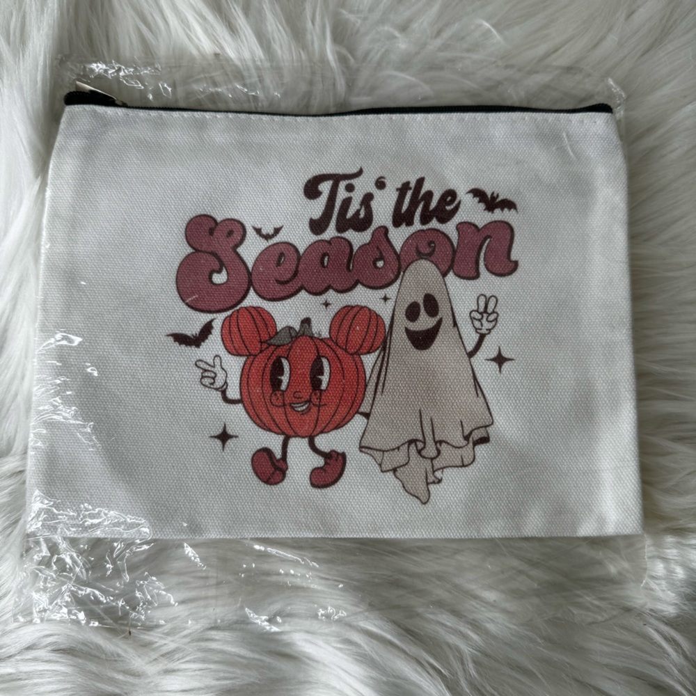 NEW Canvas Cosmetic Pouch